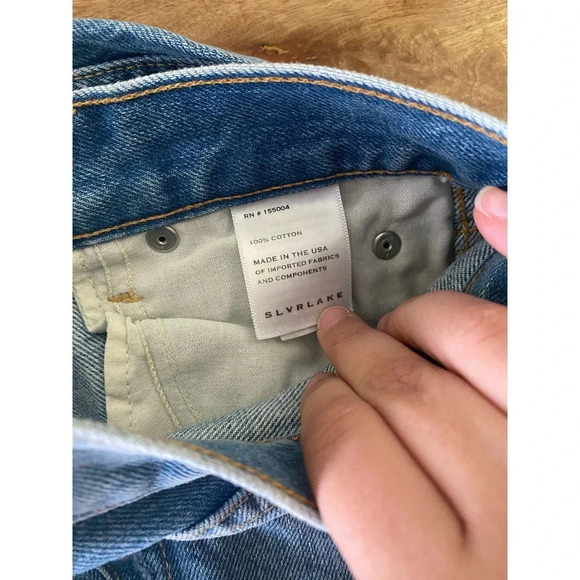 SLVRLAKE Virginia Slim Jeans Size 25 - Picture 12 of 13
